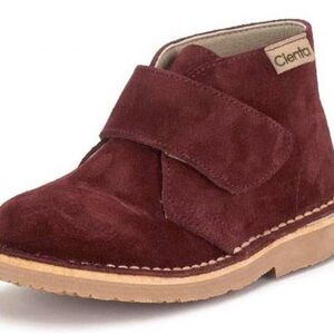 Cienta Kids Boots - Deep Red Suede